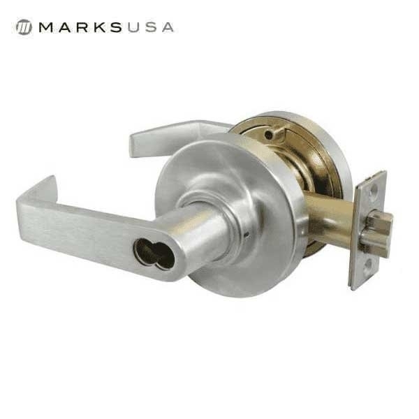 Marks Usa MARKS -175RAB - Commercial Lever Set - Large Format IC Core for Schlage (LFIC ) - 2 3/4" Backset - 2 MRK-175RAB-26D-F19
